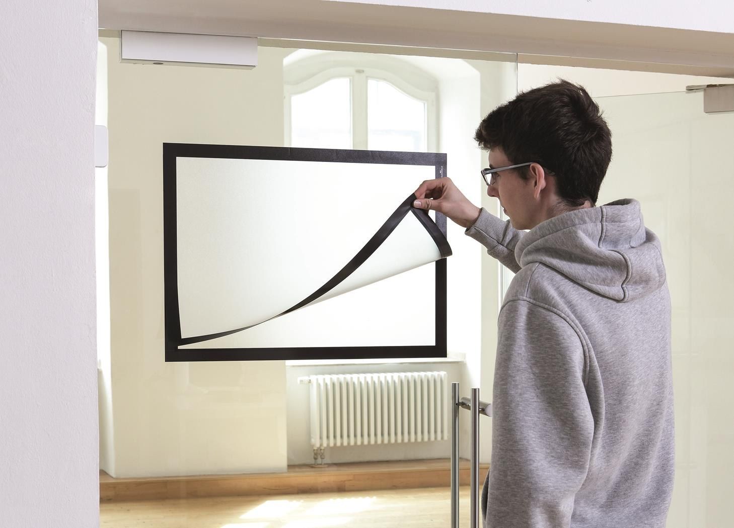 Ramka Durable RAMKA MAGNETYCZNA A2 DURAFRAME POSTER, CZARNY