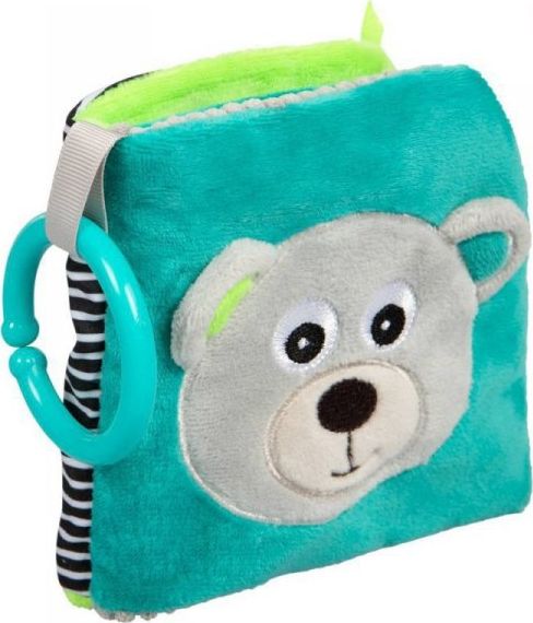 Canpol Pluszowa książeczka edukacyjna Bears Turkus Canpol Babies