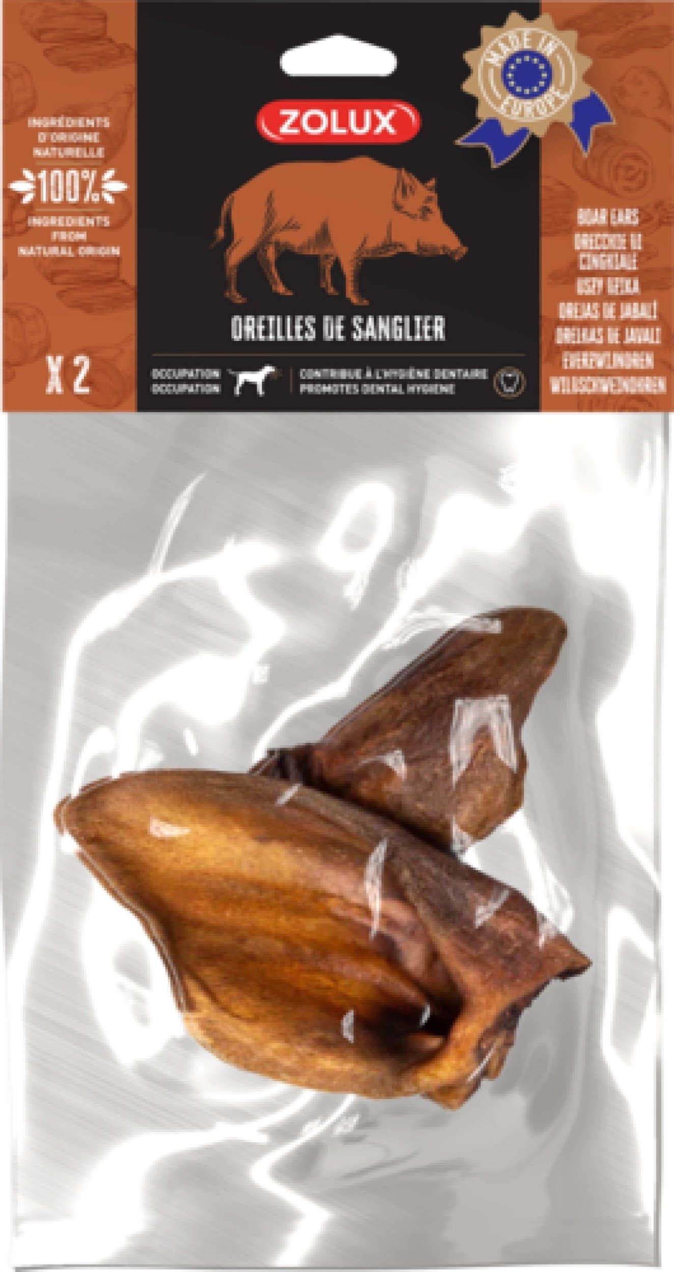 Zolux Ucho dziko 2szt. 52g