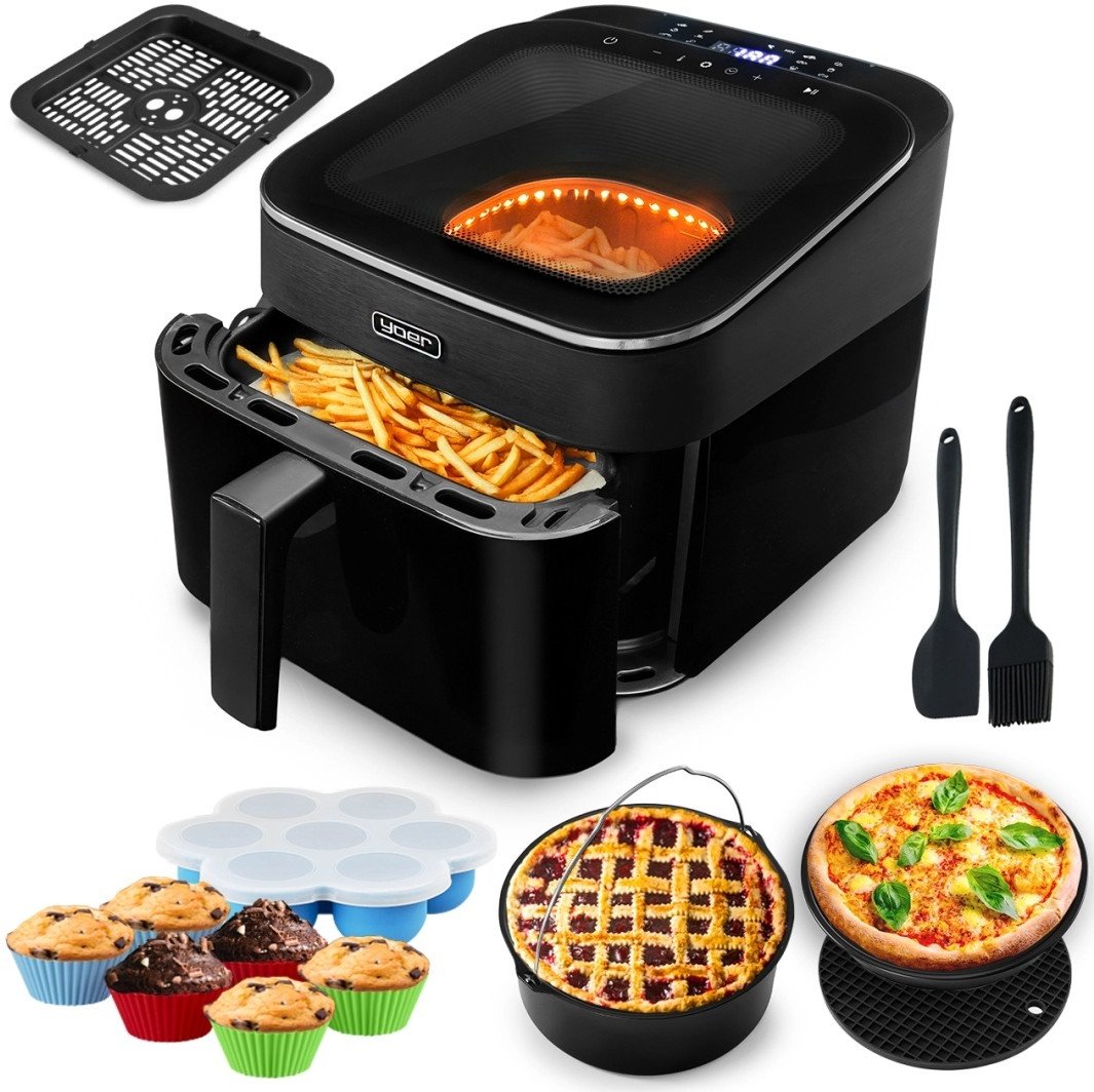 Air Fryer Frytkownica beztłuszczowa Yoer FryVision AF04BK