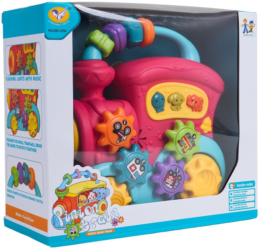 Wielofunkcyjny Pociąg dla Najmłodszych z Funkcją Dźwięku