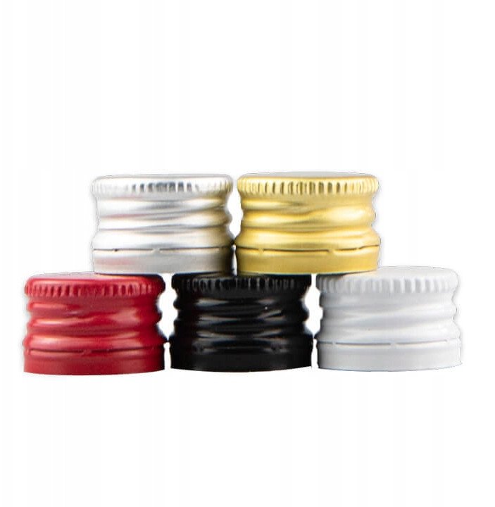 10 sztuk !! Mini zakrętki do butelek fi 18 x 12