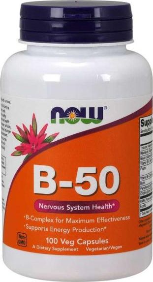 NOW Foods NOW Foods Vitamin B-50 100 kaps.