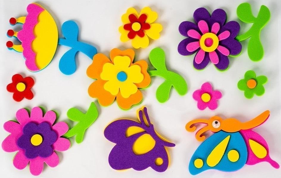 FANDY Naklejki piankowe 3D 3cm 10szt