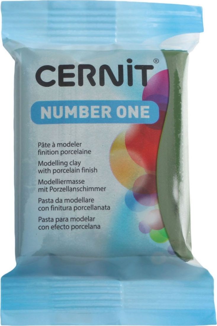 The Clay and Paint Factory Modelina Cernit Oliwkowa 56 g