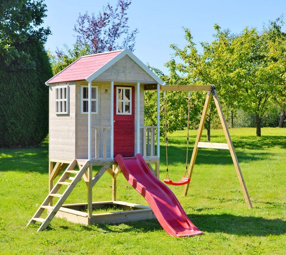 Žaidimų aikštelė su čiuožykla vaikams, Klaara, M10, medis