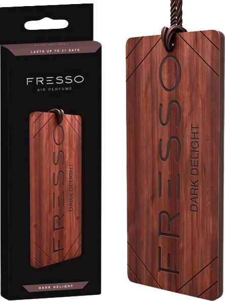 Fresso Zapach samochodowy w drewnie FRESSO Dark Delight