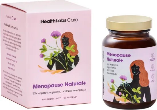 HEALTHLABS_Menopause Natural+ wsparcie podczas menopauzy 60 kapsułek
