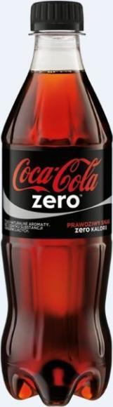 Coca-Cola Napój COCA COLA ZERO 0.5L butelka PET