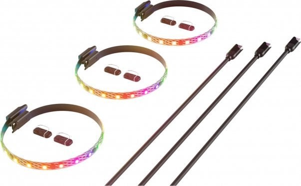 Hyte HYTE LS10 qRGB LED Strip 3-pack, LED strips