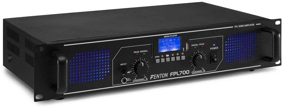 Wzmacniacz cyfrowy FPL700 BT MP3 LED EQ Fenton one size