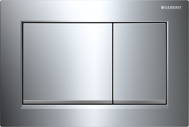 Przycisk spłukujący Geberit Omega 30 do WC chrom mat (115.080.KH.1)