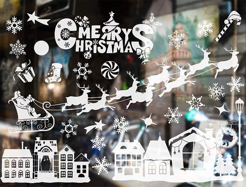 xxxxxxxxxxxxxxxx Verk Group (Verk) Naklejki świąteczne na okno szybę święta mikołaj Naklejki świąteczne na okno szybę święta mikołaj