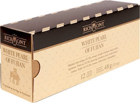 Richmont Herbata Richmont White Pearl of Fujian 12x4g - biała Pai Mu Tan