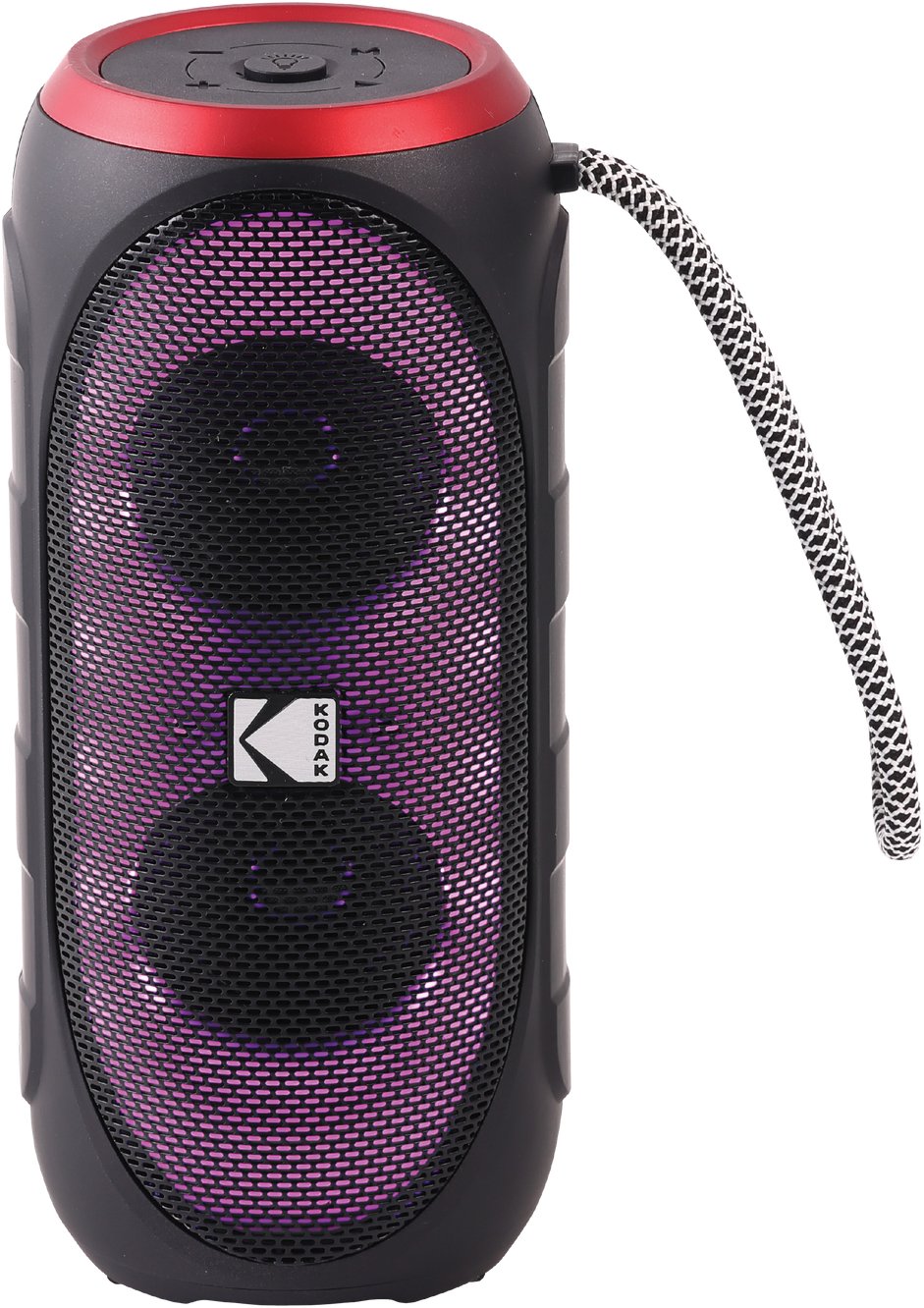Głośnik Kodak PWS-2269 Przenośny Głośnik Bluetooth LED TWS FM USB TF