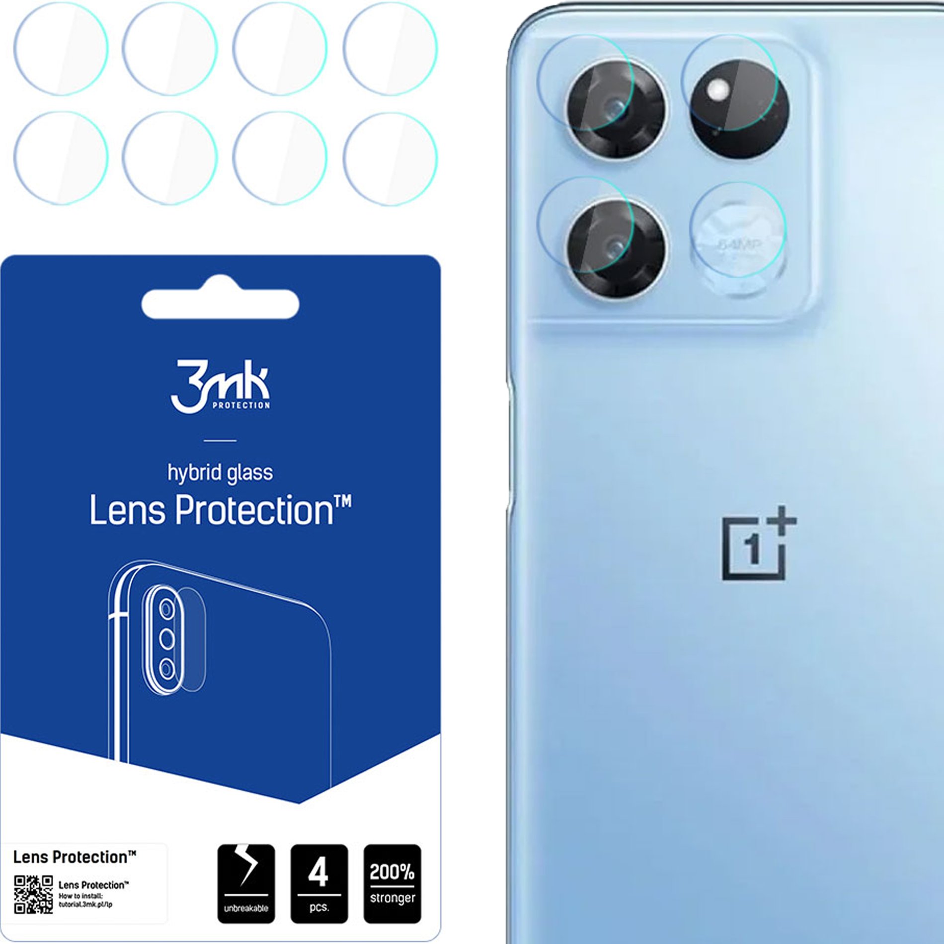 ONEPLUS ACE RACING - 3MK LENS PROTECTION