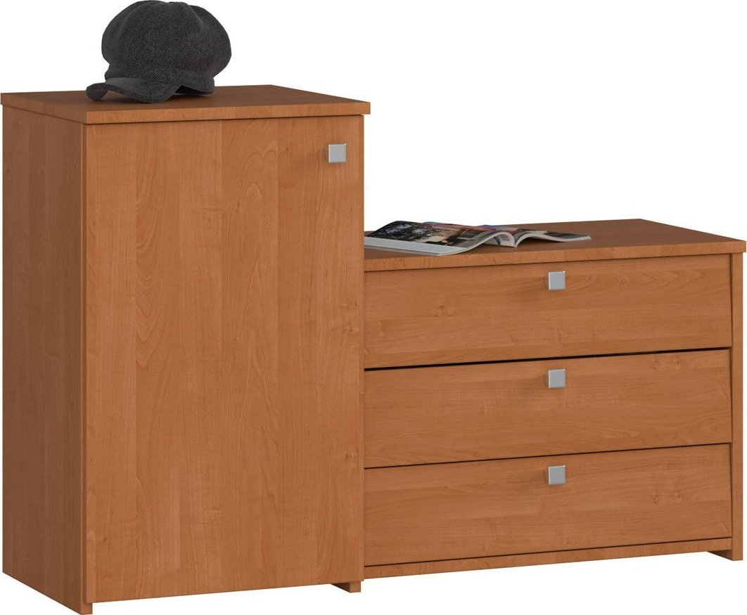 Elior Szafka na buty z 3 uchylnymi drzwiczkami olcha - Amars