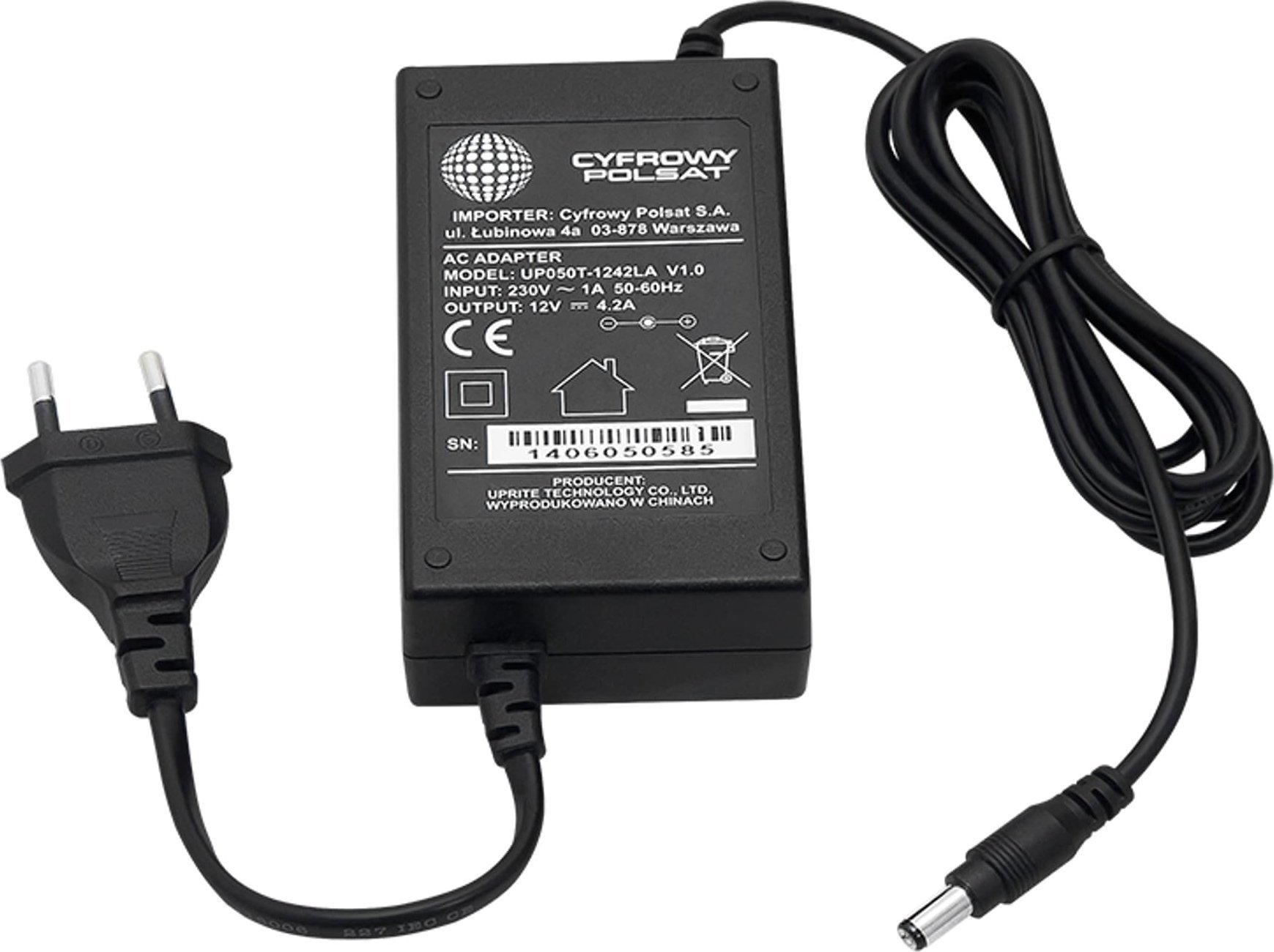 Zasilacz serwerowy Blow 71-201# Zasilacz do dekoderów polsat 12v/4,2a