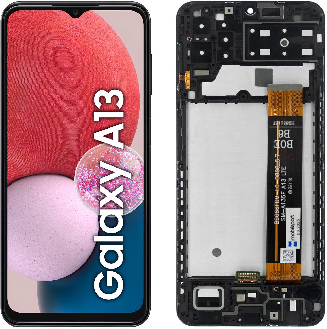 Wyświetlacz do Samsung Galaxy A13 LCD SM-A135 / SM-A137 Ekran Ramka