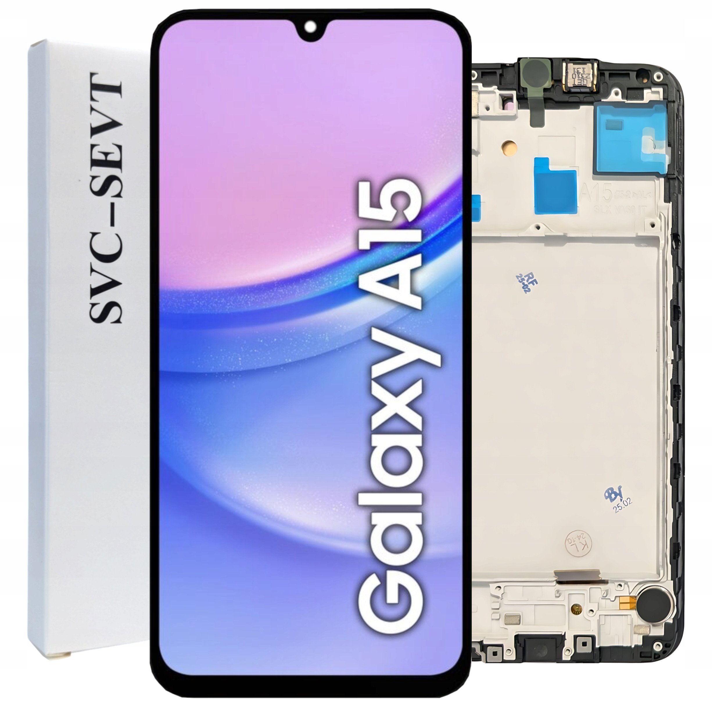 ORYGINAŁ WYŚWIETLACZ EKRAN LCD DOTYK DO SAMSUNG A15 4G RAMKA SM-A155F