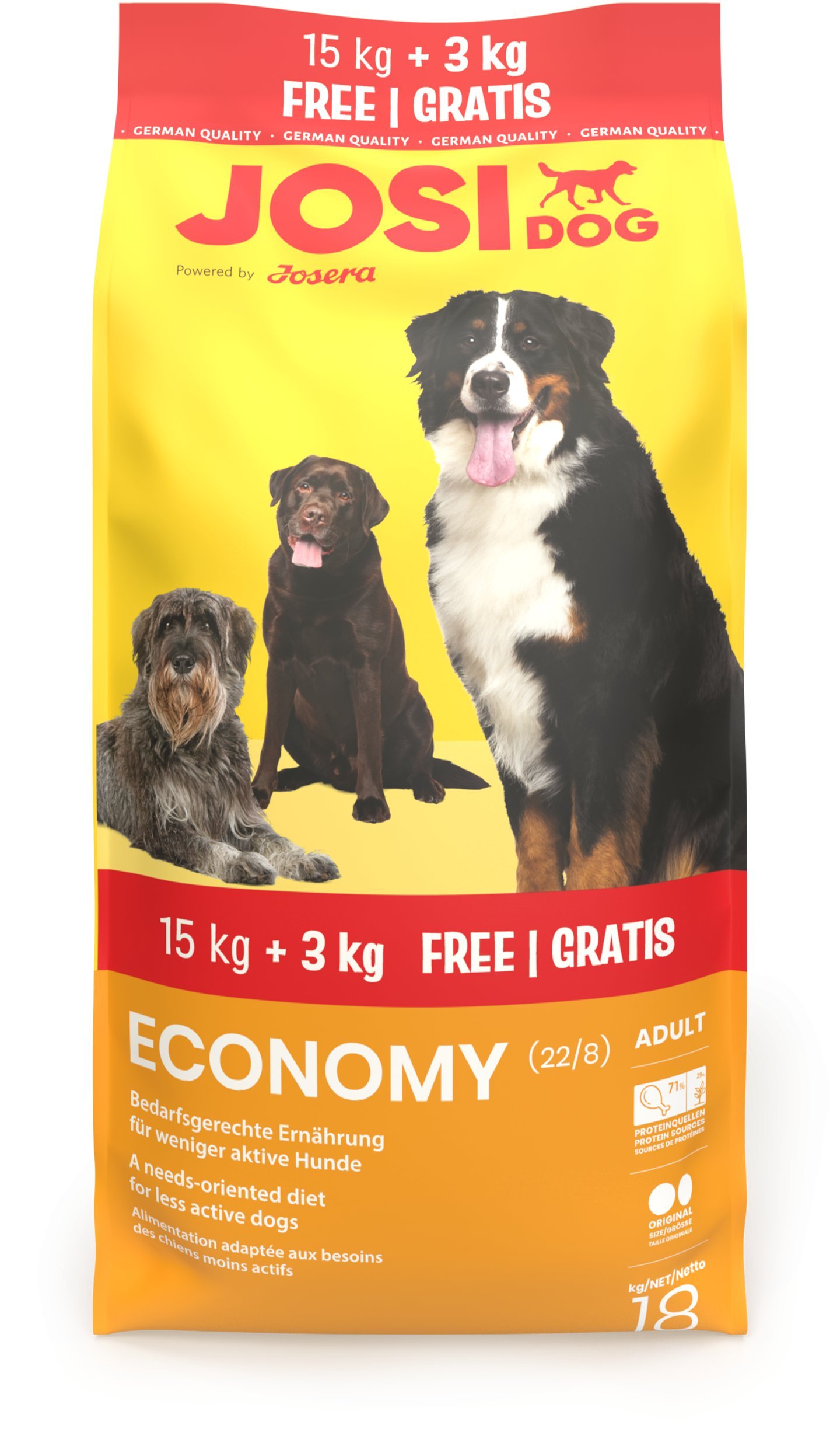 JosiDog Economy 15+3kg