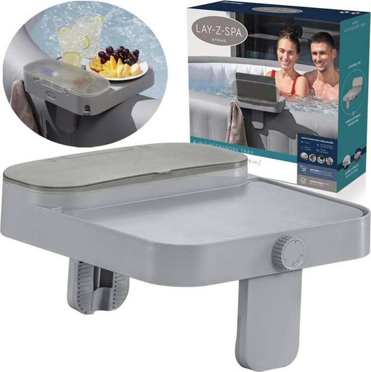 Bestway Półka 4w1 Wszystkie Lay-Z-Spa Stolik Schowek Wieszak Uchwyt 60337 EDUKAMP