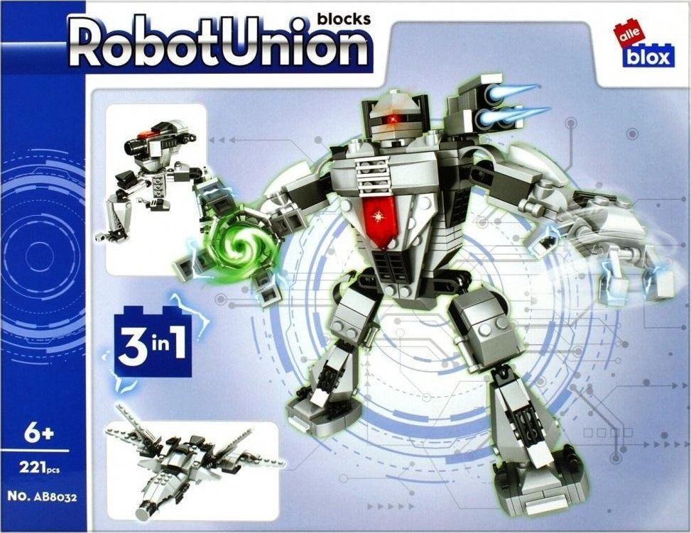ALLEBLOX Klocki konstrukcyjne Robot ALLEBOX