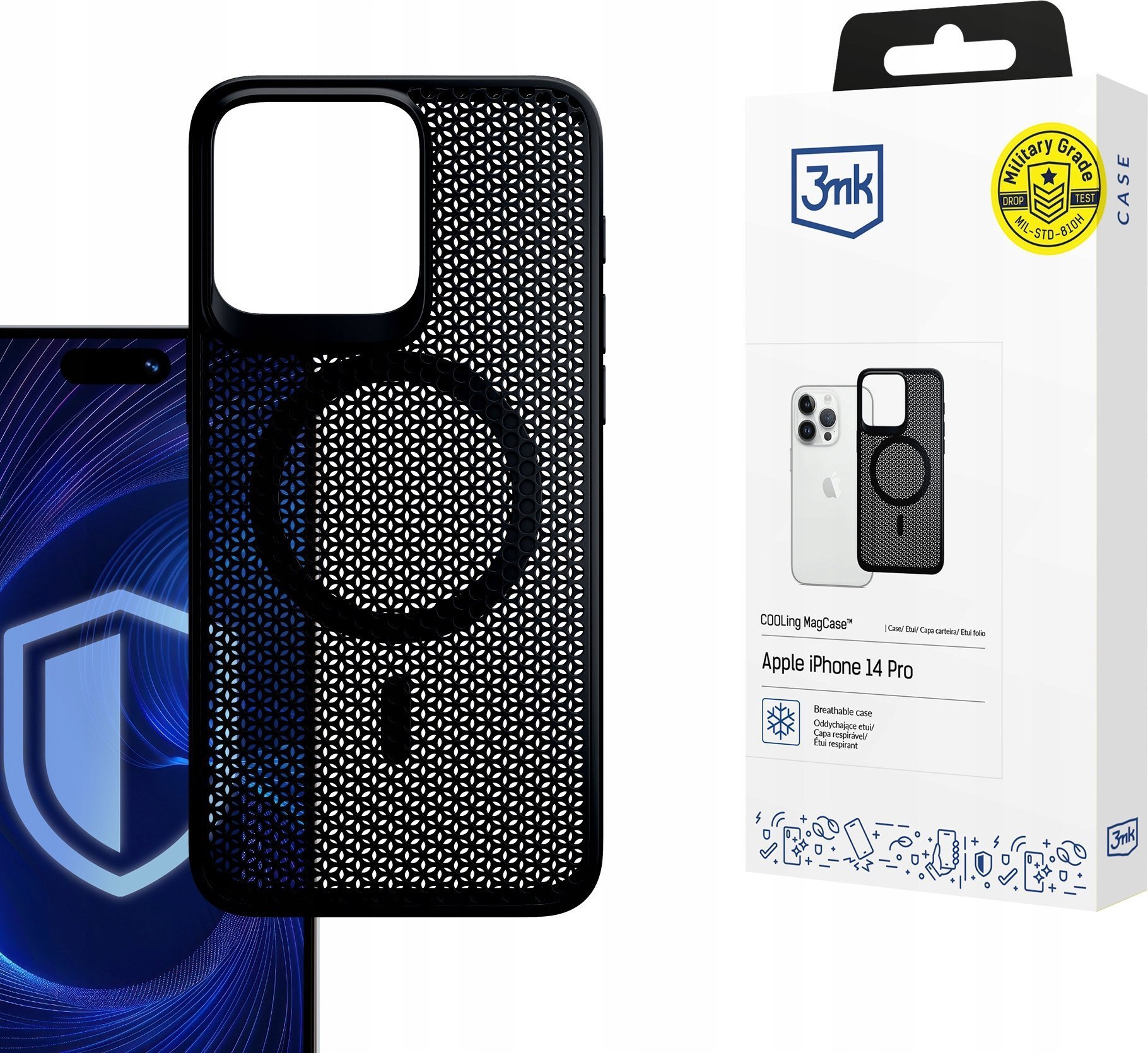 3MK Etui COOLing MagCase do Apple iPhone 14 Pro