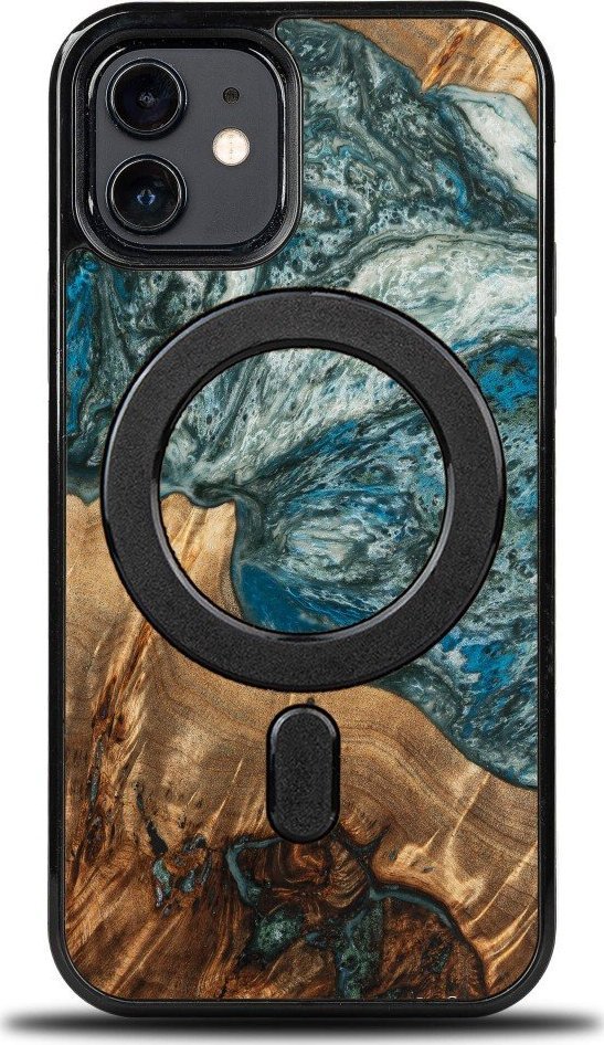 BeWood Etui Bewood Unique na iPhone 12 / 12 Pro - Planets - Ziemia z MagSafe