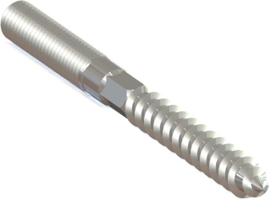 Niczuk Wkręt dwugwintowy 10 x 120mm (1460010120)