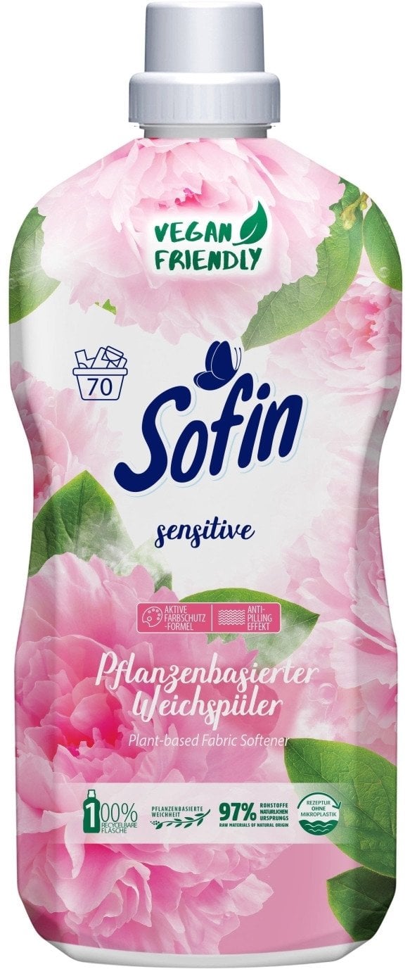 SOFTENER FAB SOFIN VEGAN SENSITIVE 1.4L