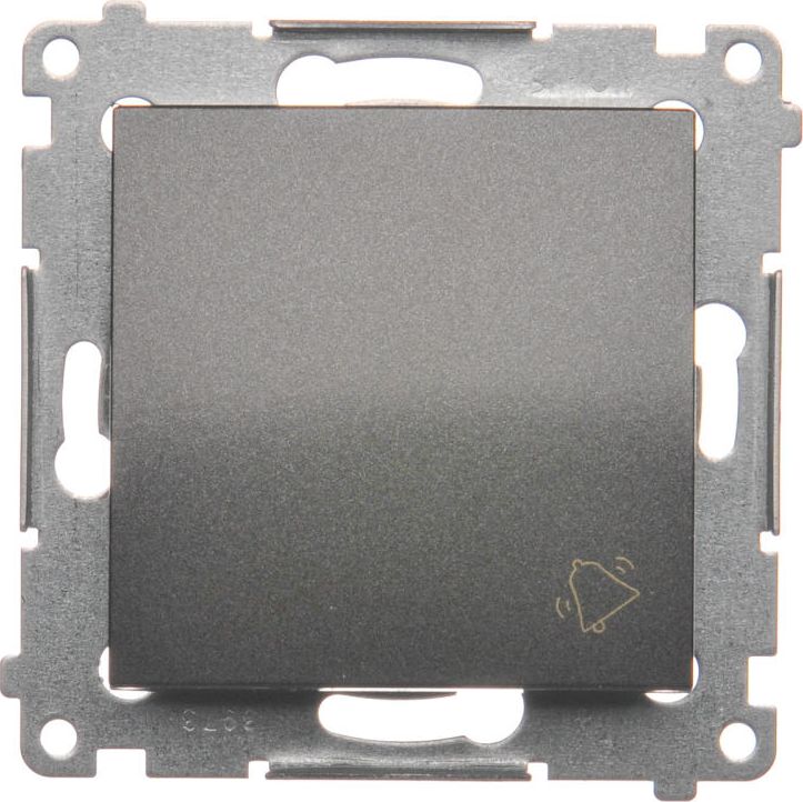 Kontakt-Simon Przycisk dzwonek antracyt - DD1.01/48