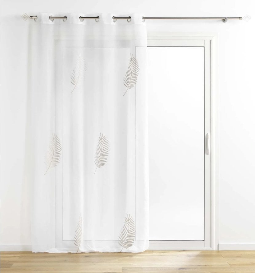 Douceur d`Interieur Nowoczesne firany do salonu PALMEOR, 140 x 240 cm