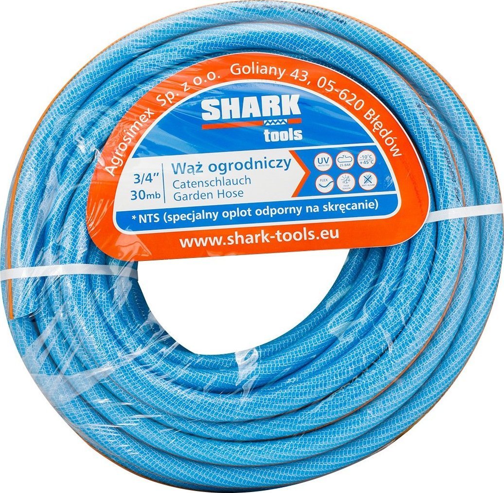 SHARK Tools Wąż ogrodowy 3/4'' 30m SHARK