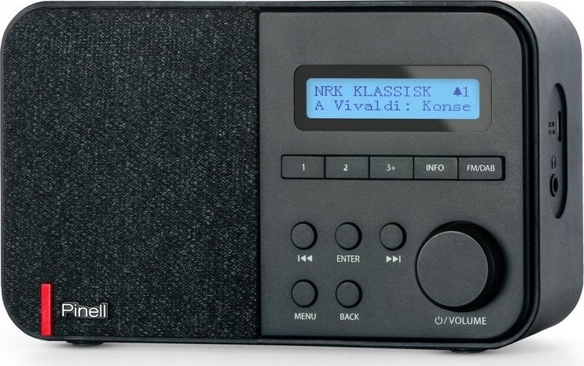 Radio PINELL RADIO SIECIOWO-BATERYJNE DAB+, FM SUPERSOUND MINI ZAWSZE W ZASIĘGU