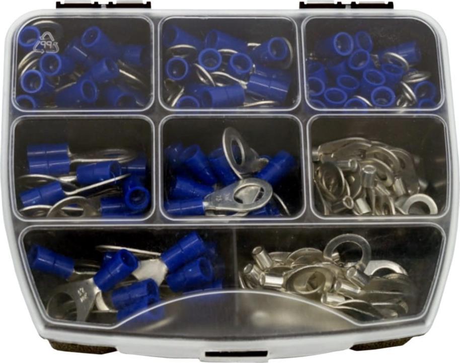 BM S.P.A ZEST.KOŃCÓWEK OCZKOWYCH 170SZT. BM01231/170 BM S.P.A.