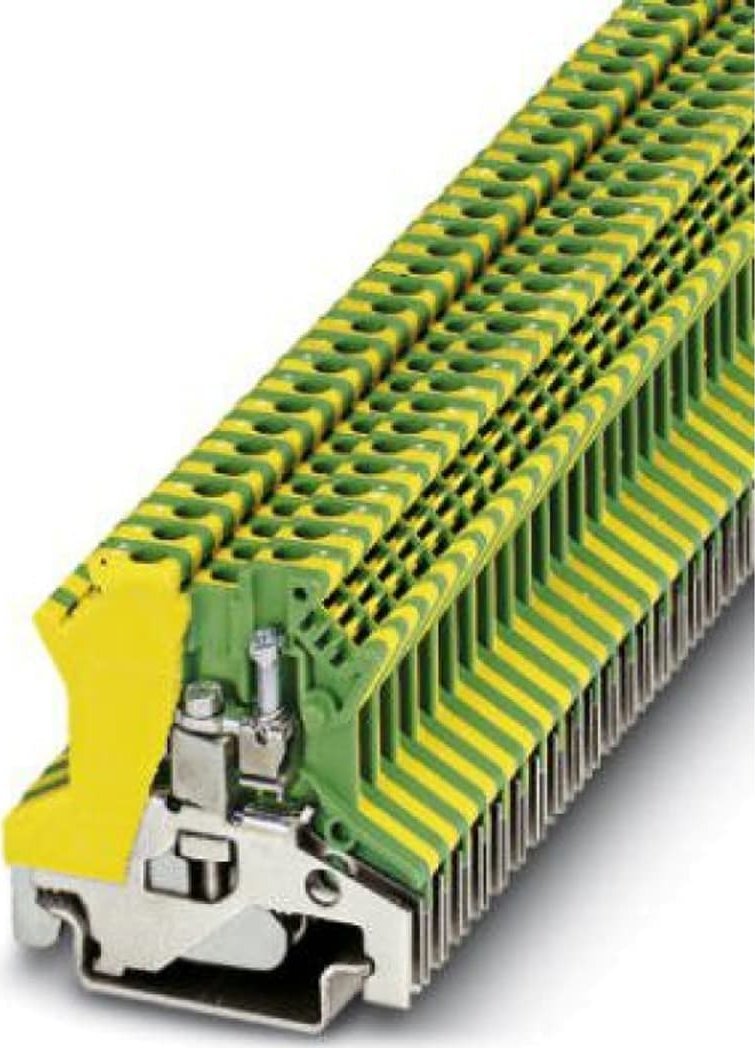 Phoenix Contact Złączka szynowa przewodu ochronnego 2,5mm2 zielono-żółta TB 2,5-PE I Essential 3059841