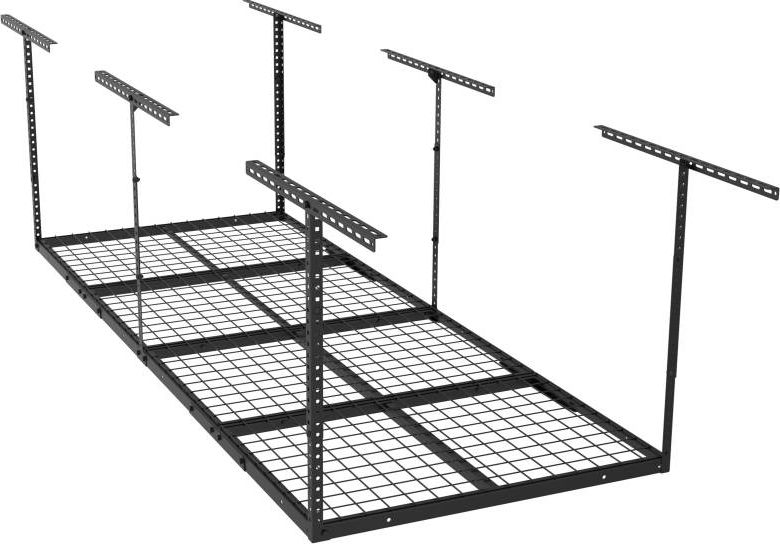Ergosolid SG38B - Półka garażowa sufitowa metalowa Solidna udźwig 250 kg!