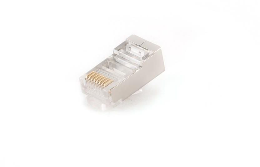 Gembird wtyk RJ45, FTP - ekranowany, kat. 6, 8P8C (50szt.) (PLUG6SP/50)