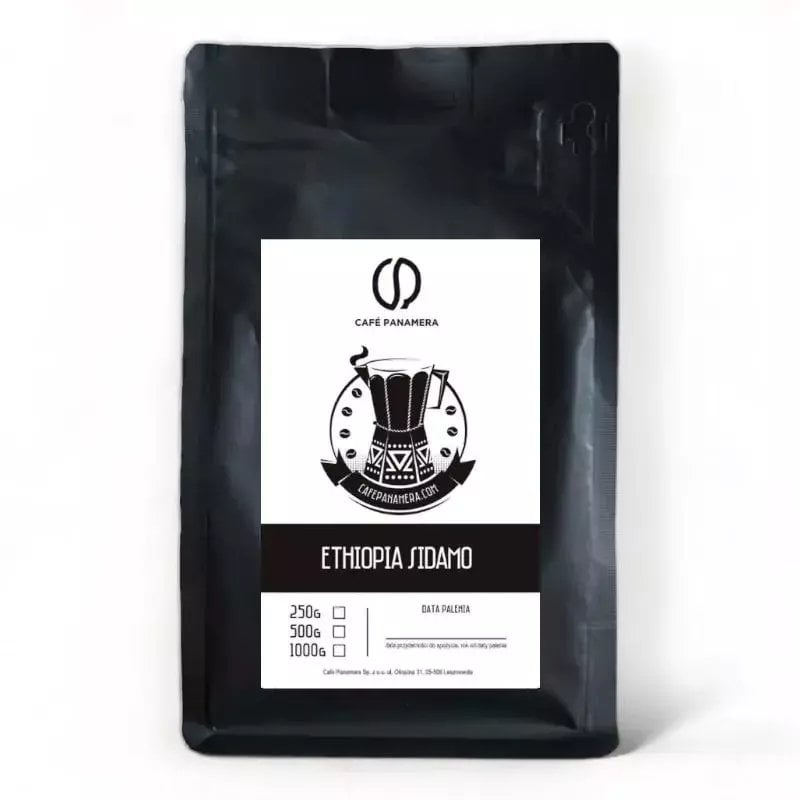 Kawa ziarnista Cafe Panamera Ethiopia Sidamo 250 g