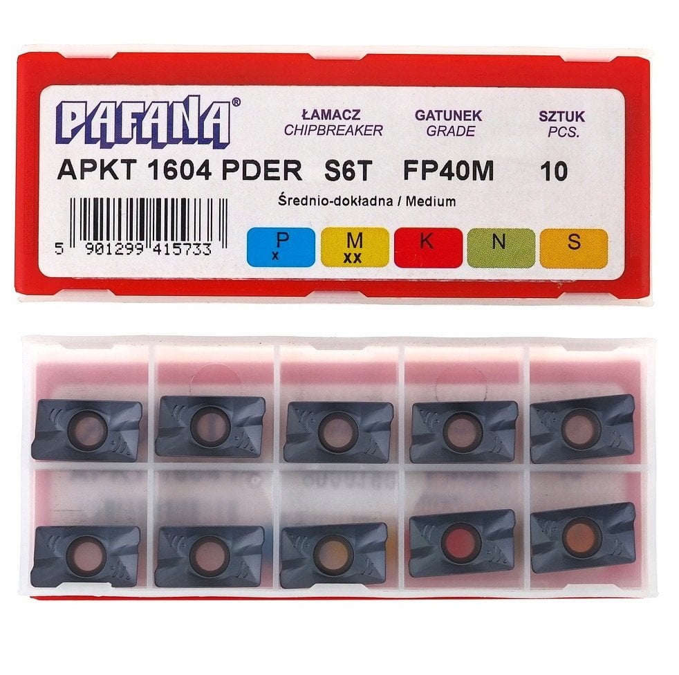 PLYTKA APKT 1604 PDER-S6T FP40M