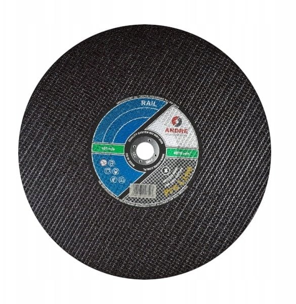 Andre TARCZA DO METALU 350 x 4,0mm x 25,4mm RAIL 100 PRO LINE 95A24RBF DO SZYN KOLEJOWYCH