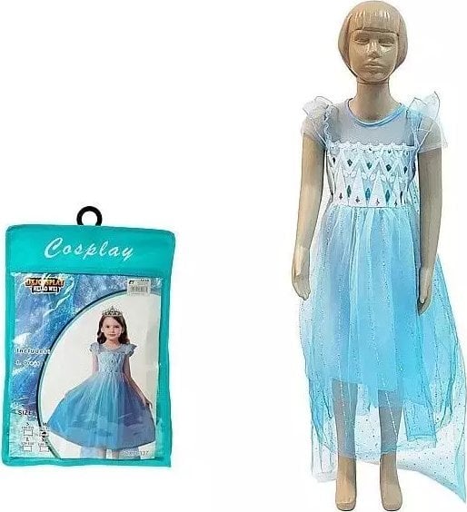 Strój karnawałowy księżniczka rozm. 110-120cm