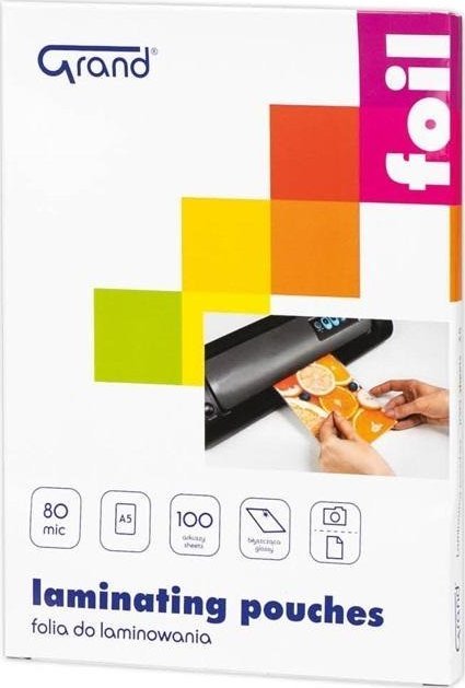 Folia do laminowania A5 100szt GRAND