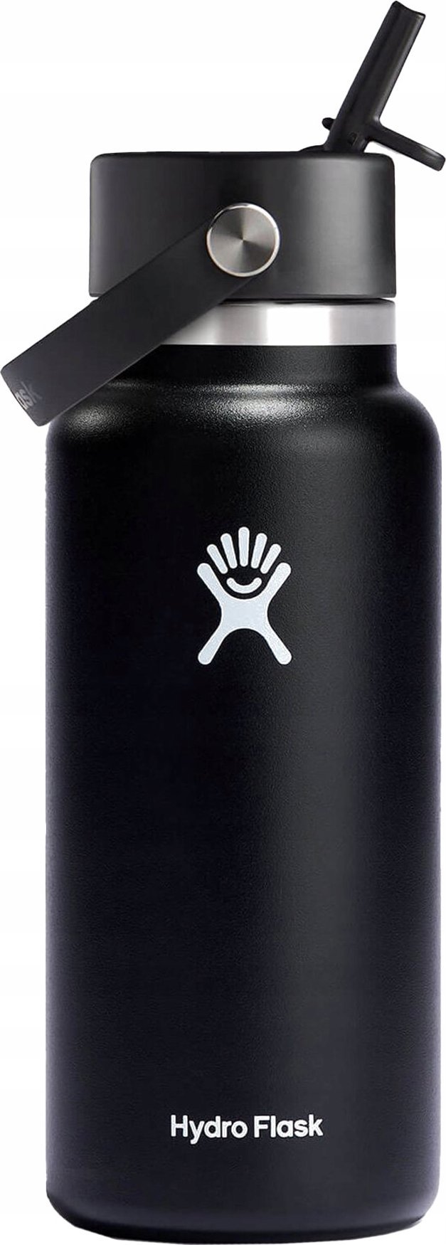 Hydro Flask Hydro Flask Wide Mouth Flex Straw Cap Black 32oz czarny