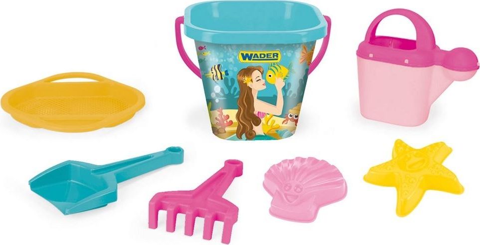 Wader Komplet do piasku 7 elementów Syrenki