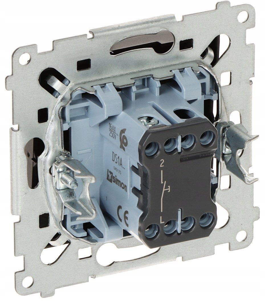 PRZYCISK POJEDYNCZY CHWILOWY DS1A.01/49-SIMON54 250 V 16 A