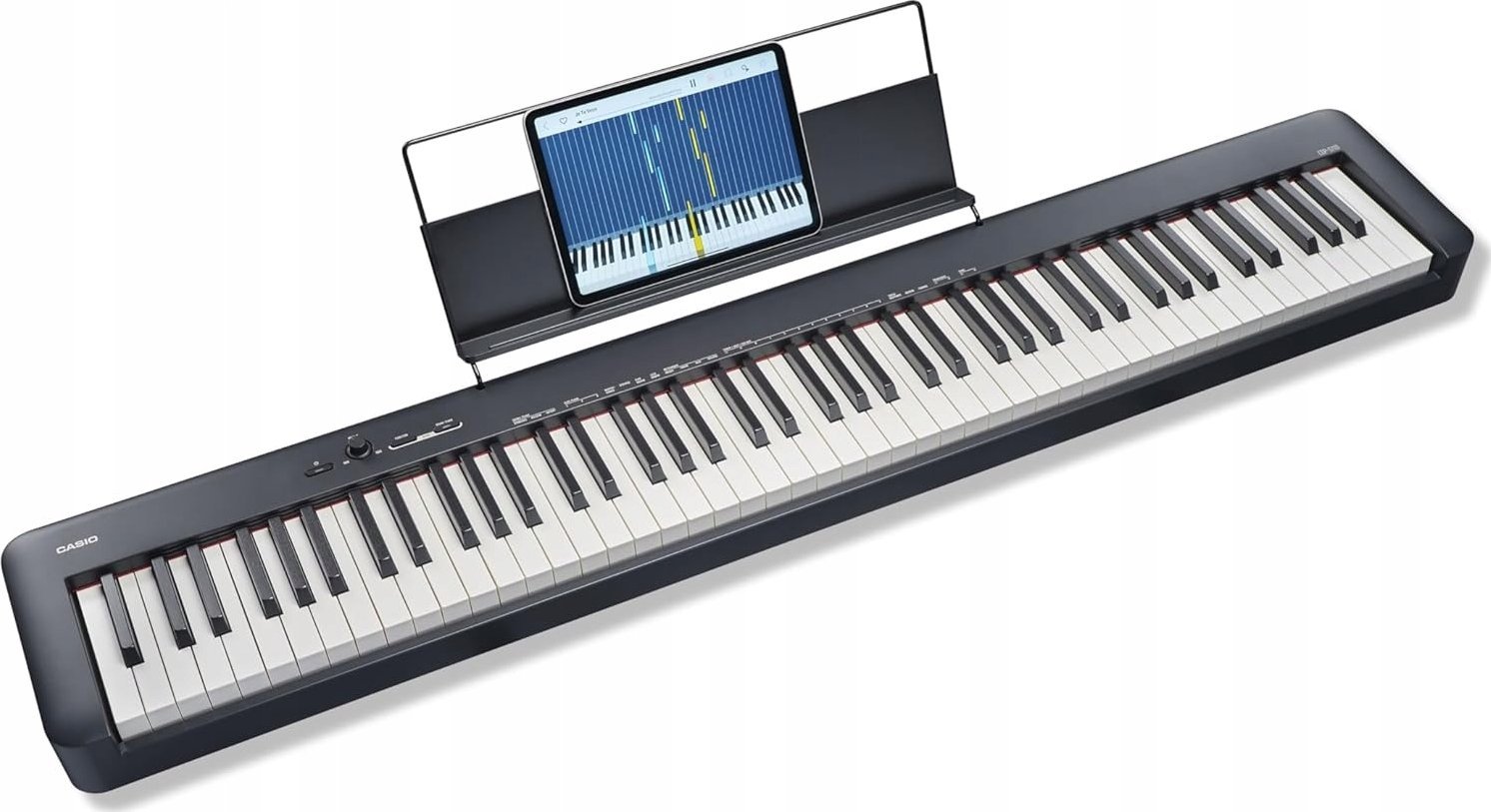 Casio Pianino cyfrowe Casio CDP-S110BK z 88 ważonymi klawiszami czarny idealny