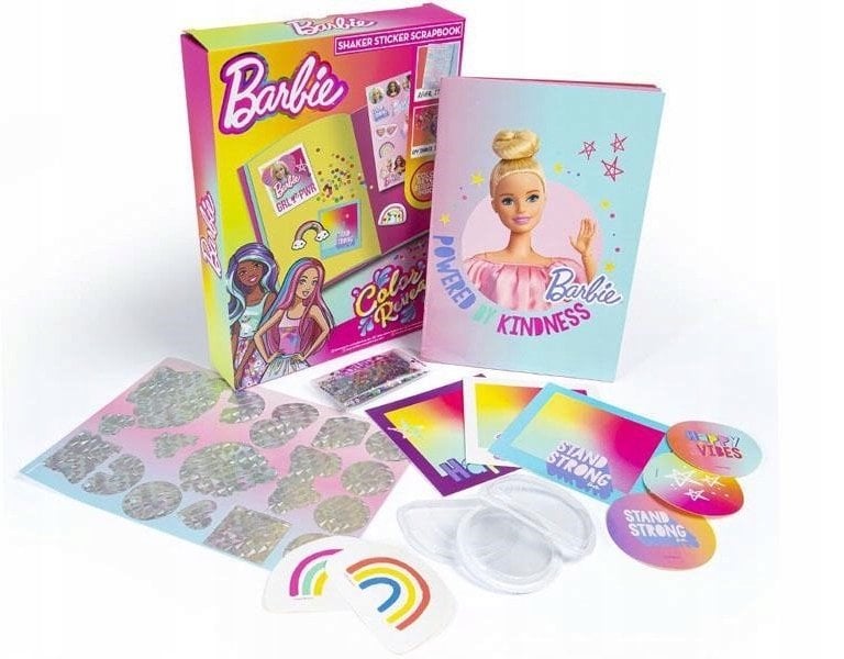 Barbie notatnik z naklejkami