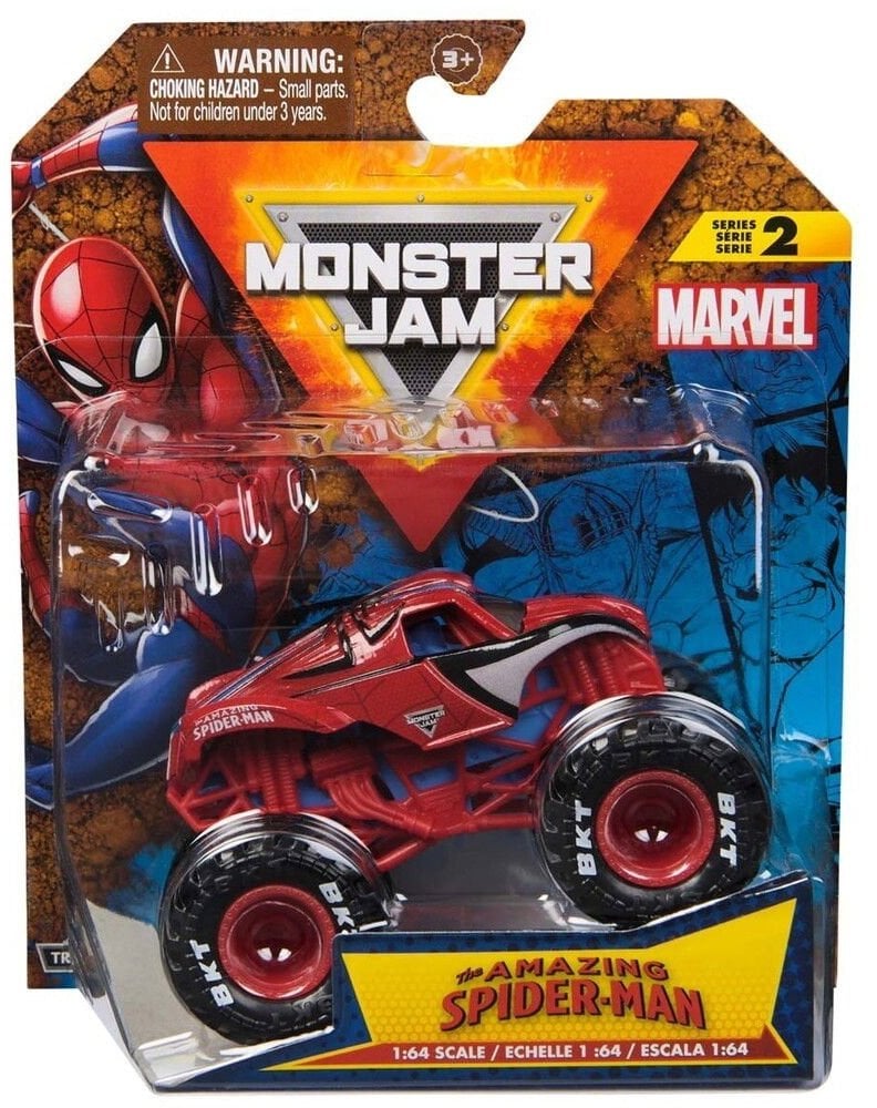Monster Jam 1:64 Marvel Single Pack - Spider Man
